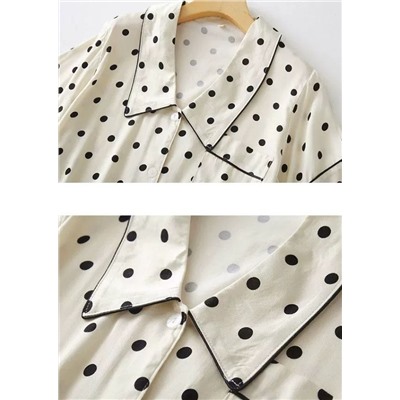 Летняя пижама в горох ОЙШ*О