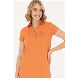 Kadın Kiremit Örme Elbise