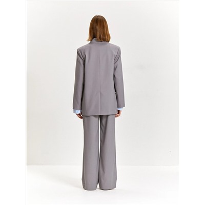 Однобортный жакет из костюмной шерсти, ML780/peter