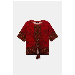 Camiseta lazo boho
