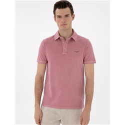 Gül Kurusu Slim Fit Tişört