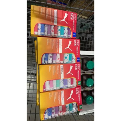 Классические трусики для девочек подростков ПУМ*А  Набор из 11 шт