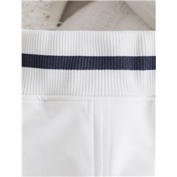 Юбка-шорты из эластичного футера-двухнитки