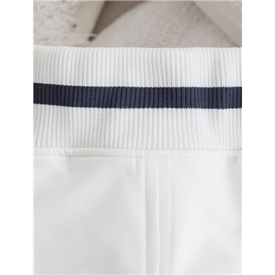 Юбка-шорты из эластичного футера-двухнитки