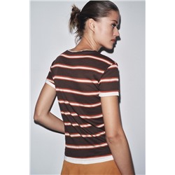 DOUBLE STRIPE T-SHIRT