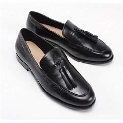 Лоферы из натуральной кожи с кисточками Эконик*а