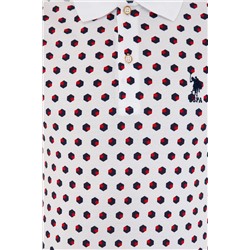 Erkek Beyaz Polo Yaka Tişört