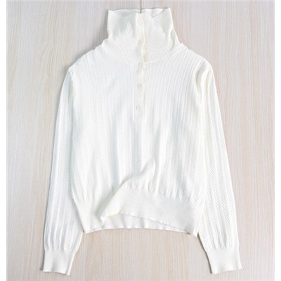 Свитер в стиле ретро с косичной вязкой АЙСИК*Л