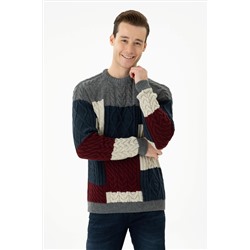 Erkek Gri Melanj Kazak