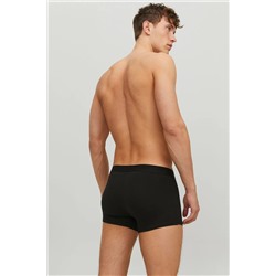 Jack & Jones JACWAISTBAND TRUNKS 3 PAC Siyah Erkek Boxer 101069440