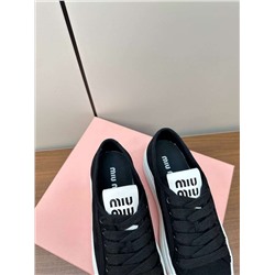 Женские кеды на высокой подошве Mi*u Mi*u