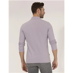 Lila Slim Fit Basic Sweatshirt