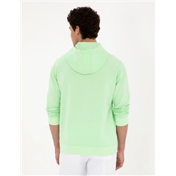 Fıstık Yeşili Regular Fit Sweatshirt