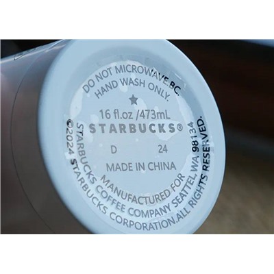 Кружка термос, новая коллекция Экспорт Starbuck*s&Kat*e spad*e