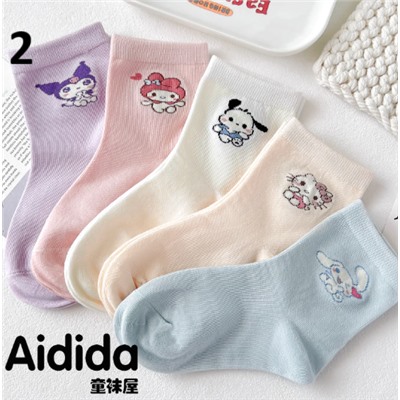 Носки для девочек 5 пар