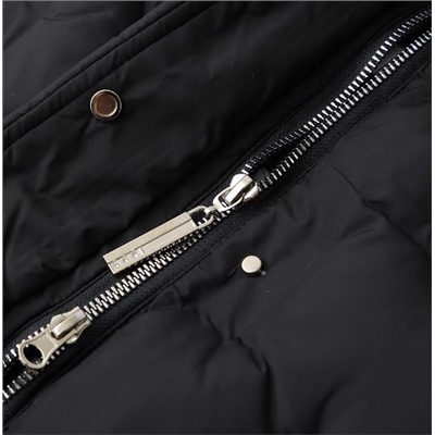 Женское теплое зимнее длинное хлопковое пальто с капюшоном в клетку