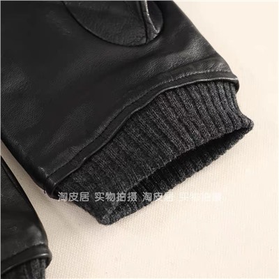 Мужские теплые кожаные перчатки Devre*d, экспорт