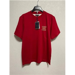 Футболка из плотного мерсеризованного хлопка 3 цвета ТОММИ ХИЛФИГЕ*Р