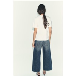 T-SHIRT WITH FRONT BOW