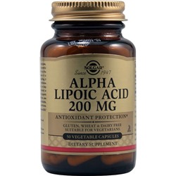 ALPXA LIPOIC ACID  200 mg  50 cap Solgar