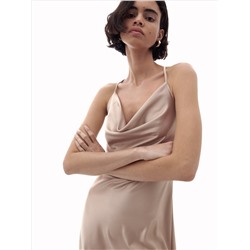 Kleid in Lingerie-Optik