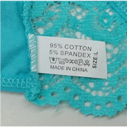 Женские трусики.  Комплект из 12шт разных цветов