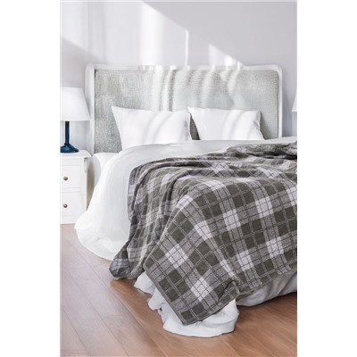 Простыня махровая Английская клетка 150х200