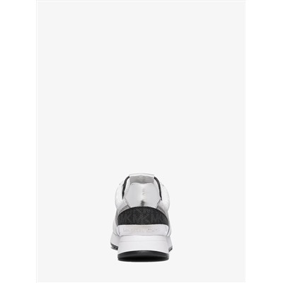 Аndi color-block signature logo trainer   Michael Kors Outlet