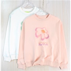 Женская повседневная толстовка с круглым вырезом