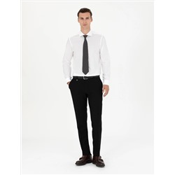 Siyah Ekstra Slim Fit Kumaş Pantolon