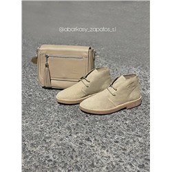AB.Z. SAFARY S.A DUNE+Pelle Ab.Zapatos VIGA (1170) taupe АКЦИЯ