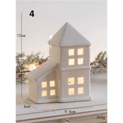 Светящийся керамический дом