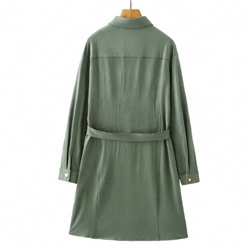 Универсальное повседневное платье-рубашка