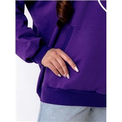 Толстовка худи с модным корейским жестом Я тебя люблю  Арт. 1025