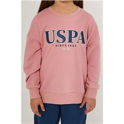 Kız Çocuk Toz Pembe Pijama Takımı