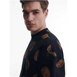 Bedrucktes Sweatshirt