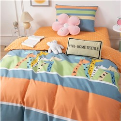 Комплект постельного белья на резинке Сатин Люкс KIDS 100% хлопок CDKR055