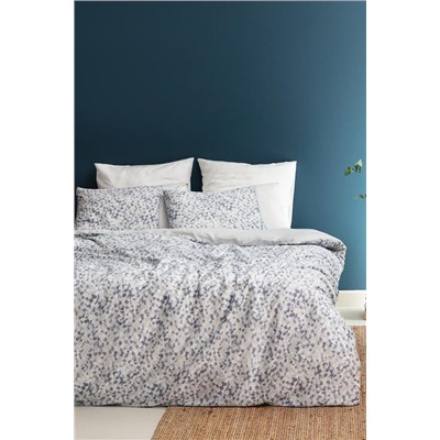 Margaux King Size Coco Crep Baskılı Nevresim Takımı
