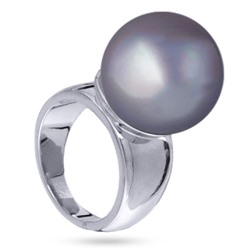 Кольцо (Майорка16мм серо-голубая; покрытие родий), Есть комплект