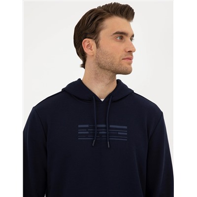 Lacivert Regular Fit Sweatshirt