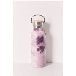 Botella acero inoxidable estampado rosa