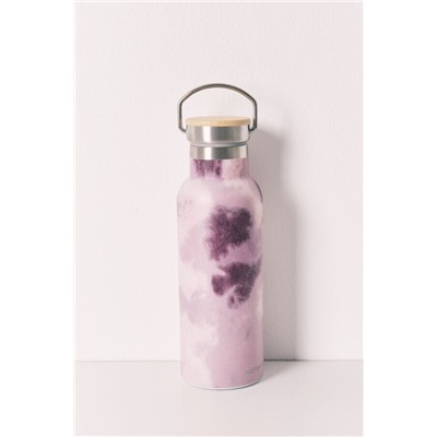 Botella acero inoxidable estampado rosa