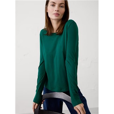 Timeless Long-Sleeve Crew-Neck T-Shirt