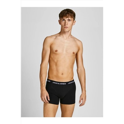 Jack & Jones Jack&jones Jacblack Frıday Erkek Boxer 5'li Paket Siyah