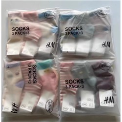 Носочки Н*М для мальчиков и девочек. 9 пар. Случайный выбор