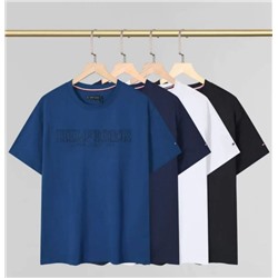 Мужская хлопковая футболка ТОММИ ХИЛФИГЕ*Р