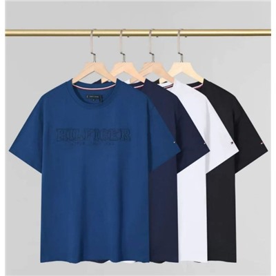 Мужская хлопковая футболка ТОММИ ХИЛФИГЕ*Р