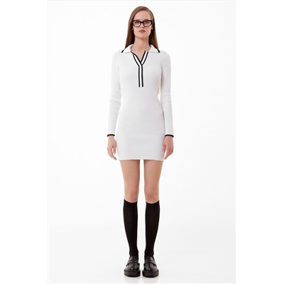 Платье вязаное