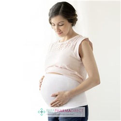 Medela Supportive Belly Band - Bandeau de Soutien Grossesse - Blanc - Taille L