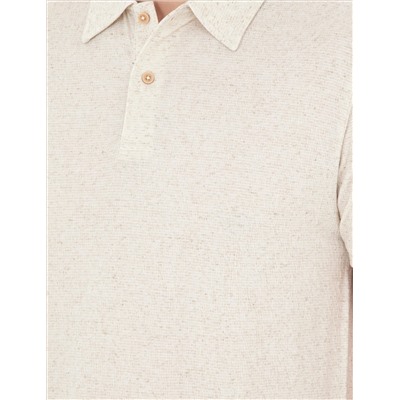 Bej Slim Fit Tişört